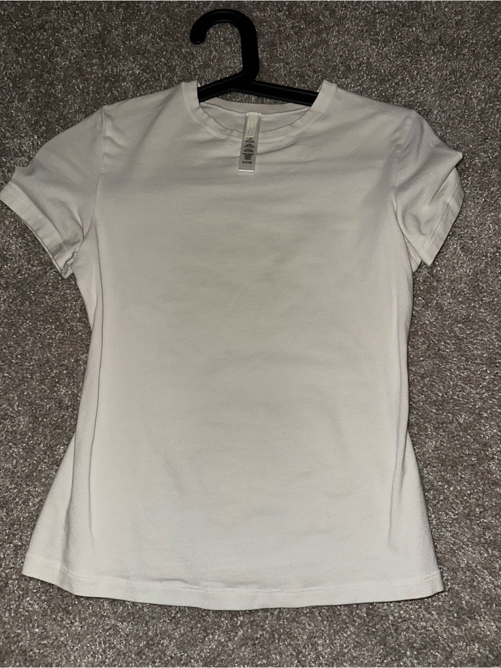 SKIMS White cotton jersey tee
